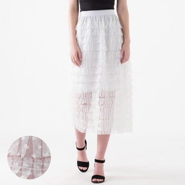 Pure friday - Purmuse skirt - Nederdele - Hvid - O/S