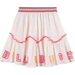 Billieblush Ruffle Detail Nederdel Hvid 6 år
